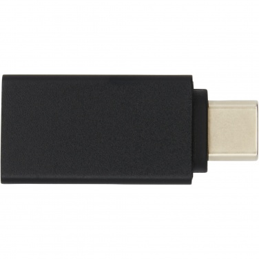 Logo trade promotional products picture of: ADAPT aluminum USB-C to USB-A 3.0 adapter