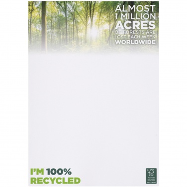 Logotrade promotional merchandise picture of: Desk-Mate® A4 recycled notepad