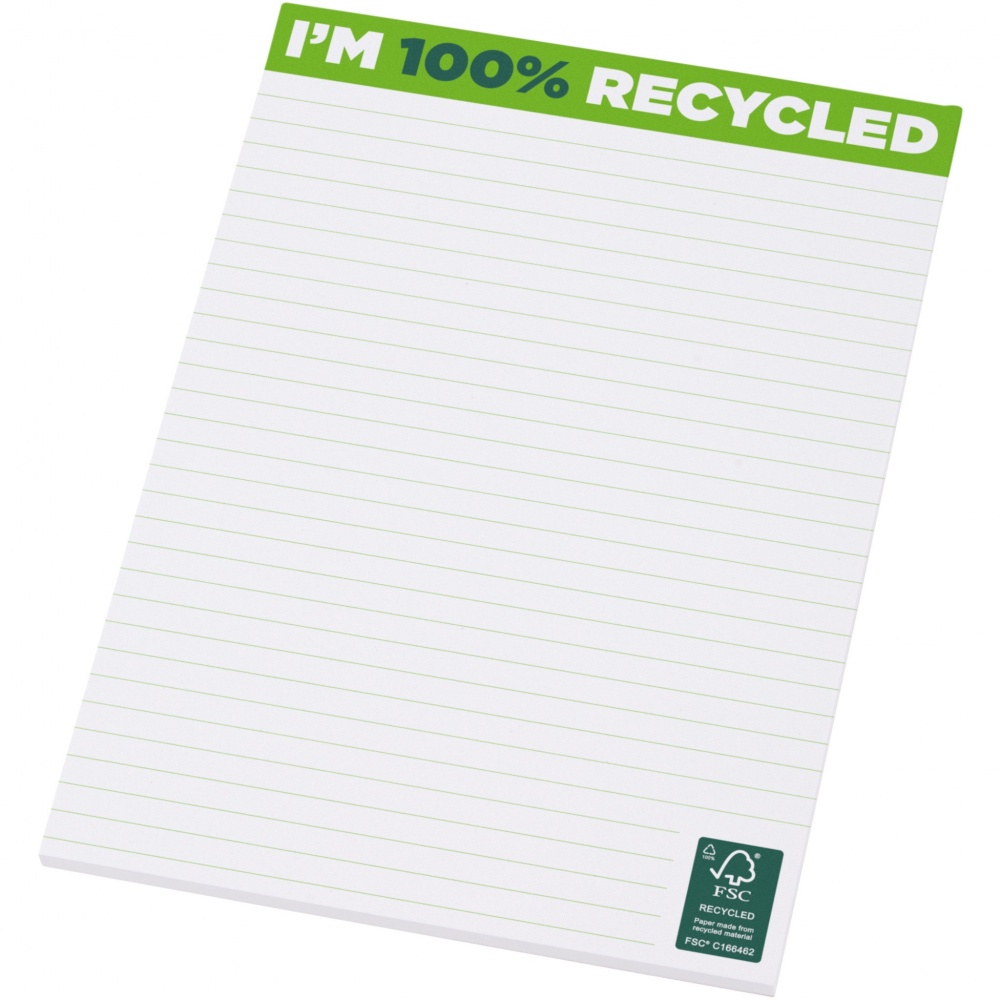Logotrade promotional products photo of: Desk-Mate® A5 recycled notepad