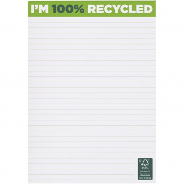 Logotrade promotional merchandise image of: Desk-Mate® A5 recycled notepad