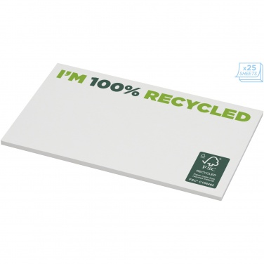 Logo trade corporate gift photo of: Sticky-Mate® recycled sticky notes 127 x 75 mm