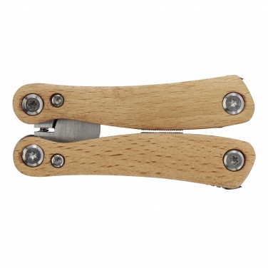Logo trade promotional gifts image of: Anderson 12-function medium wooden multi-tool