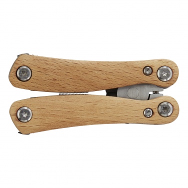 Logotrade promotional item picture of: Anderson 12-function medium wooden multi-tool