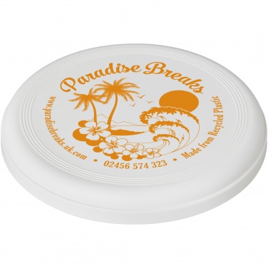Logo trade advertising product photo of: Crest recycled frisbee