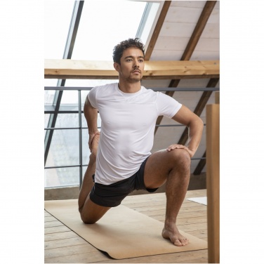 Logotrade promotional merchandise image of: Borax short sleeve men's GRS recycled cool fit t-shirt