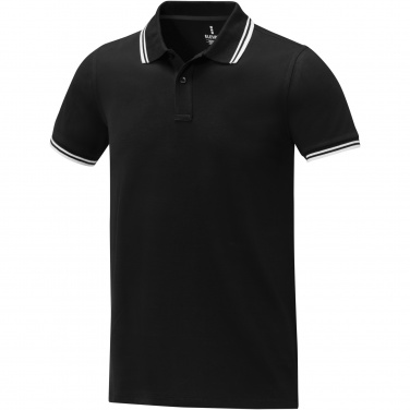 Logotrade promotional product picture of: Amarago short sleeve men's tipping polo