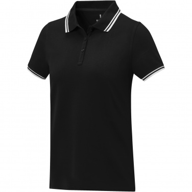 Logotrade promotional items photo of: Amarago short sleeve women's tipping polo