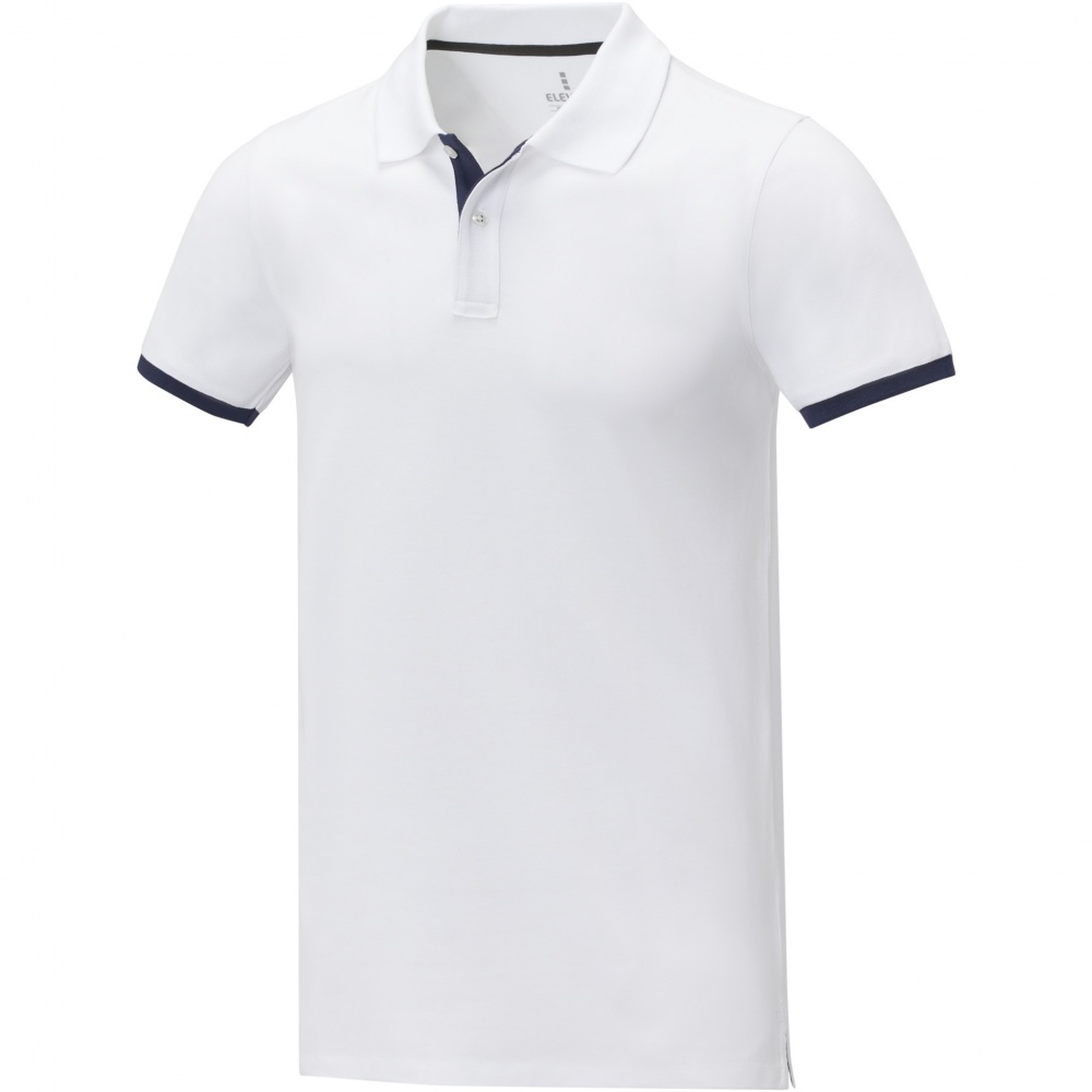 Logotrade promotional giveaways photo of: Morgan short sleeve men's duotone polo