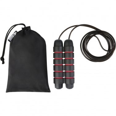 Logotrade promotional giveaway picture of: Austin soft skipping rope in recycled PET pouch