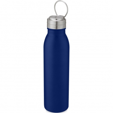 Logo trade promotional gifts image of: Harper 700 ml stainless steel water bottle with metal loop