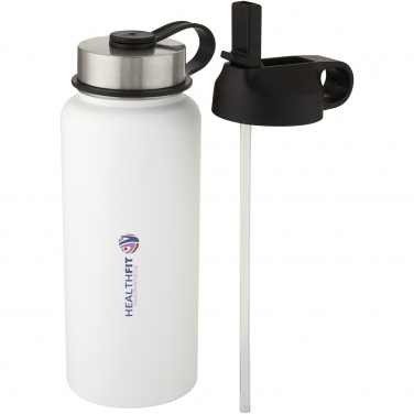 Logo trade promotional items image of: Supra 1 L copper vacuum insulated sport bottle with 2 lids