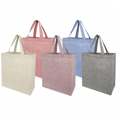 Logotrade corporate gift image of: Pheebs 150 g/m² recycled gusset tote bag 13L