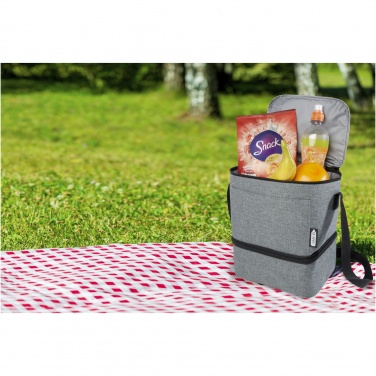 Logotrade promotional giveaway image of: Tundra 9-can GRS RPET lunch cooler bag 9L