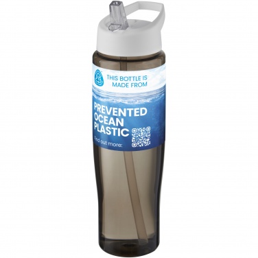 Logo trade promotional merchandise photo of: H2O Active® Eco Tempo 700 ml spout lid sport bottle