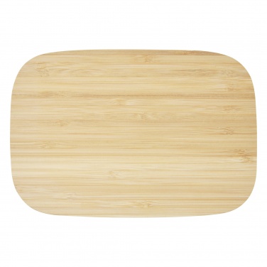 Logotrade promotional merchandise photo of: Tite stainless steel lunch box with bamboo lid