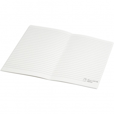 Logo trade promotional gift photo of: Dairy Dream A5 size reference recycled milk cartons cahier notebook