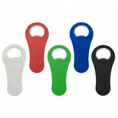 Logo trade business gifts image of: Schyn wheat straw bottle opener