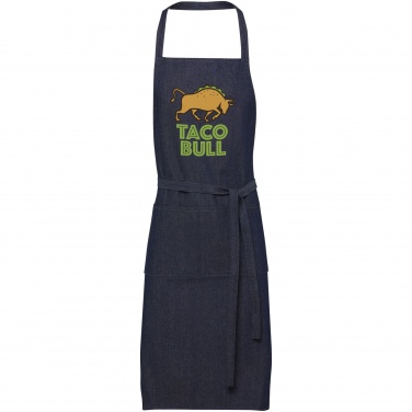 Logo trade corporate gifts image of: Jeen 200 g/m² recycled denim apron