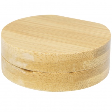 Logo trade corporate gift photo of: Afrodit bamboo pocket mirror