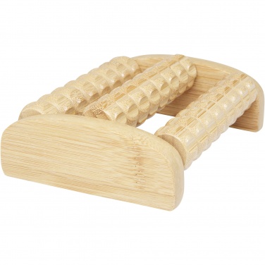 Logo trade promotional merchandise photo of: Venis bamboo foot massager