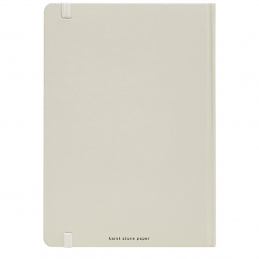 Logo trade promotional gifts image of: Karst® A5 stone paper hardcover notebook - lined