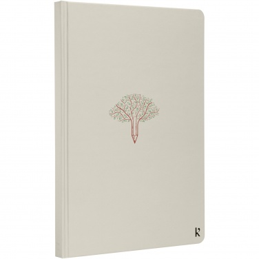 Logotrade promotional item picture of: Karst® A5 stone paper hardcover notebook - lined