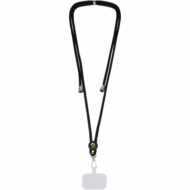 Logo trade promotional gift photo of: Kubi phone lanyard