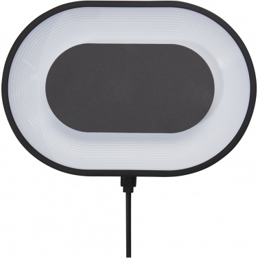 Logo trade business gift photo of: Ray wireless charging pad with RGB mood light