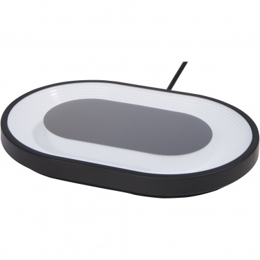 Logo trade promotional products picture of: Ray wireless charging pad with RGB mood light