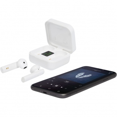 Logotrade promotional giveaways photo of: Tayo solar charging TWS earbuds 