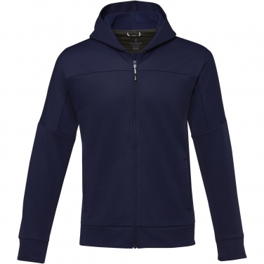 Logo trade promotional products image of: Nubia men's performance full zip knit jacket