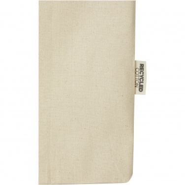 Logo trade promotional merchandise image of: Rainbow 180 g/m² recycled cotton tote bag 5L