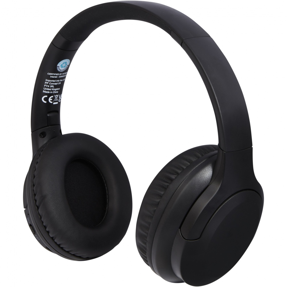 Logotrade corporate gift image of: Loop recycled plastic Bluetooth® headphones