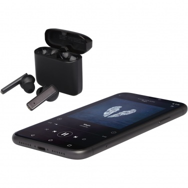 Logo trade promotional giveaways image of: Hybrid premium True Wireless earbuds