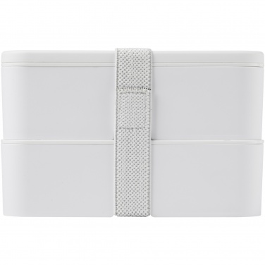 Logo trade promotional merchandise picture of: MIYO Pure double layer lunch box