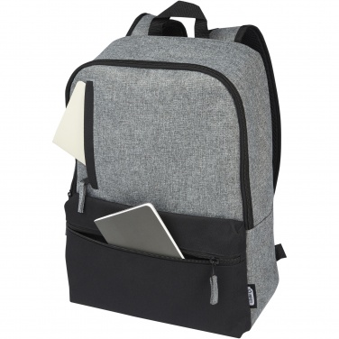 Logotrade promotional products photo of: Reclaim 15" GRS recycled two-tone laptop backpack 14L