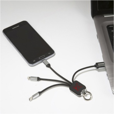 Logo trade promotional giveaways picture of: SCX.design C15 quatro light-up cable