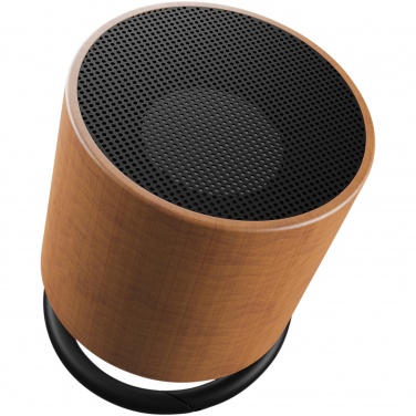 Logo trade promotional giveaway photo of: SCX.design S27 3W wooden ring speaker