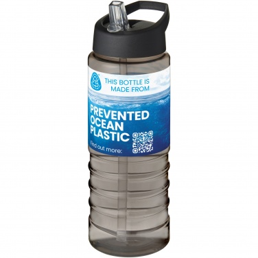 Logo trade promotional product photo of: H2O Active® Eco Treble 750 ml spout lid sport bottle 