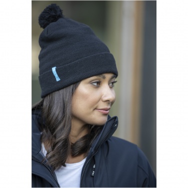 Logo trade corporate gifts picture of: Olivine GRS recycled beanie