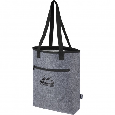 Logo trade promotional products image of: Felta GRS recycled felt cooler tote bag 12L