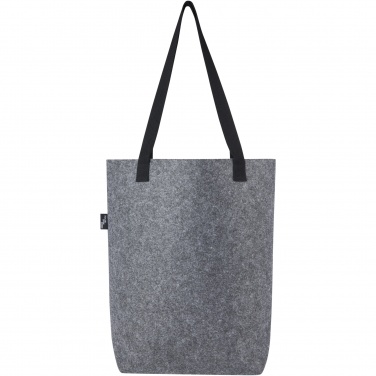 Logotrade promotional gift image of: Felta GRS recycled felt tote bag with wide bottom 12L