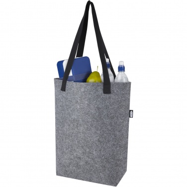 Logotrade promotional merchandise photo of: Felta GRS recycled felt tote bag with wide bottom 12L