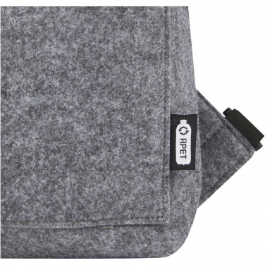 Logo trade advertising products picture of: Felta GRS recycled felt roll-top bike bag 13L