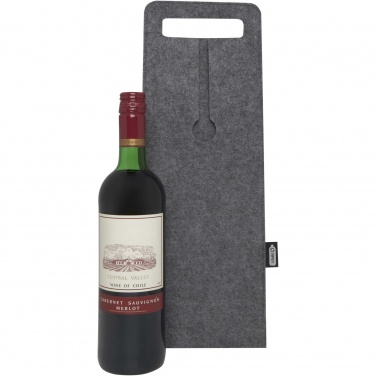 Logotrade business gifts photo of: Felta 75 cl GRS recycled felt wine bag