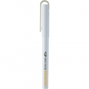 Logotrade promotional giveaway image of: Mauna recycled PET gel rollerball pen
