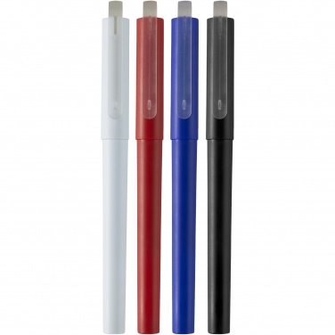 Logo trade advertising products picture of: Mauna recycled PET gel rollerball pen