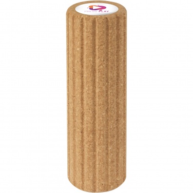 Logo trade promotional gifts image of: Trikona cork yoga roller