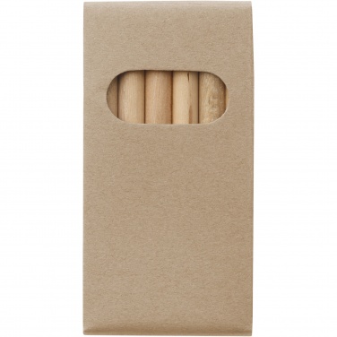 Logo trade promotional giveaway photo of: Artemaa 6-piece pencil colouring set