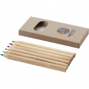 Logotrade promotional merchandise picture of: Artemaa 6-piece pencil colouring set